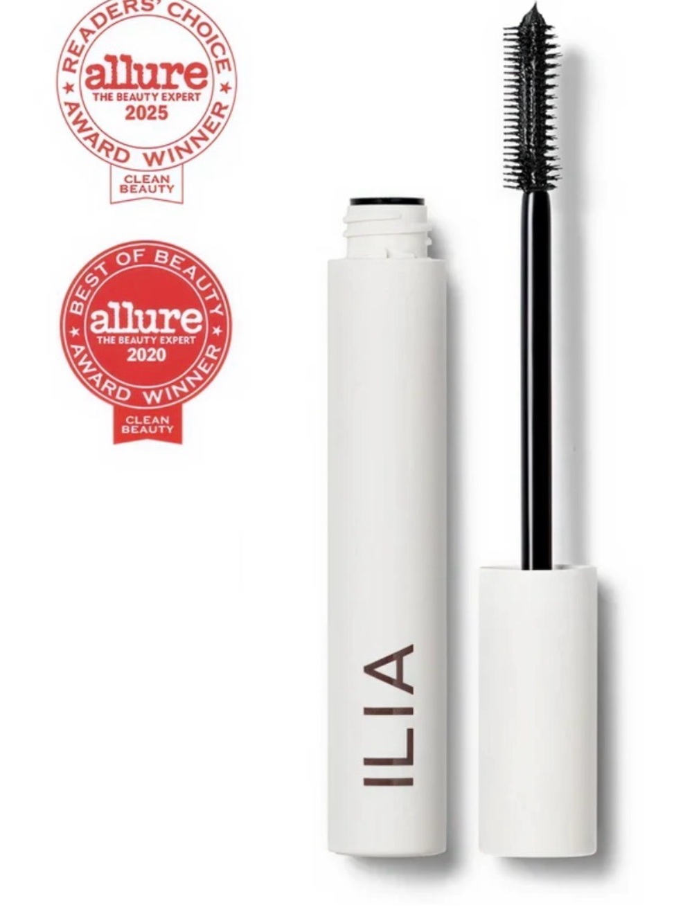 ILIA Volumizing Mascara — Black | Buildable Lift & Clean Formula